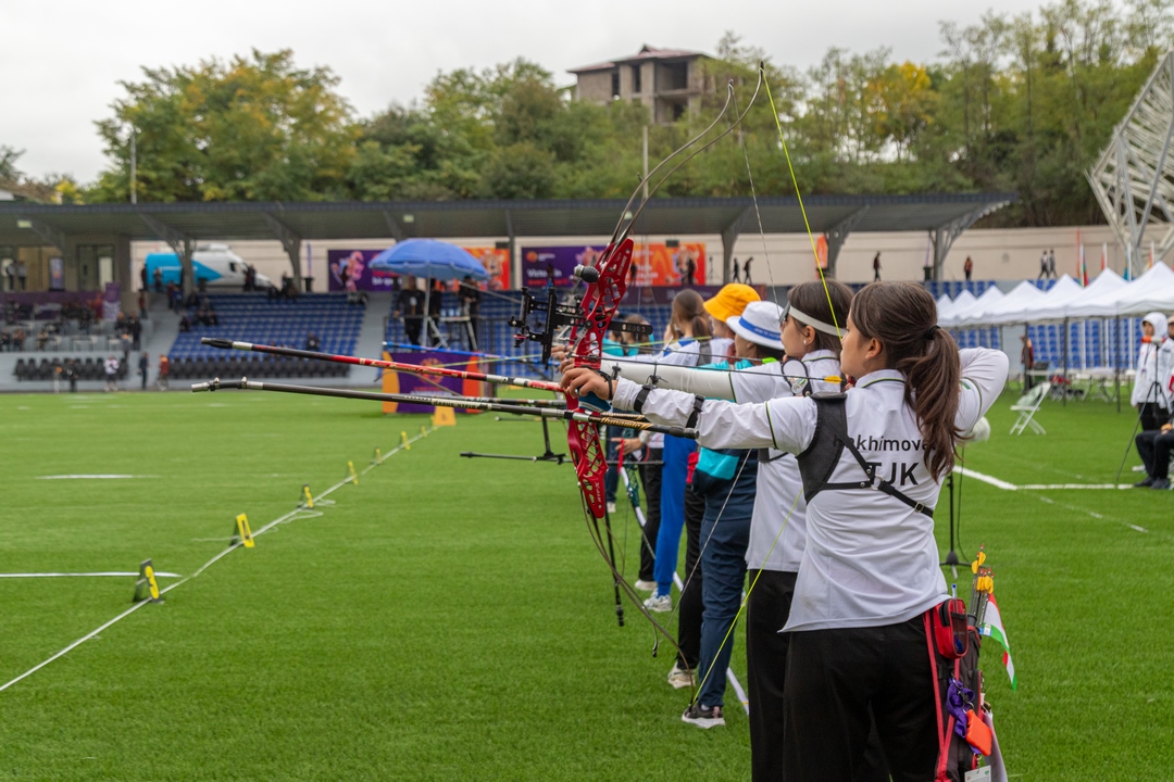 Xankəndidə III MDB Oyunlarının kamandan oxatma yarışlarına start verilib - Fotolar