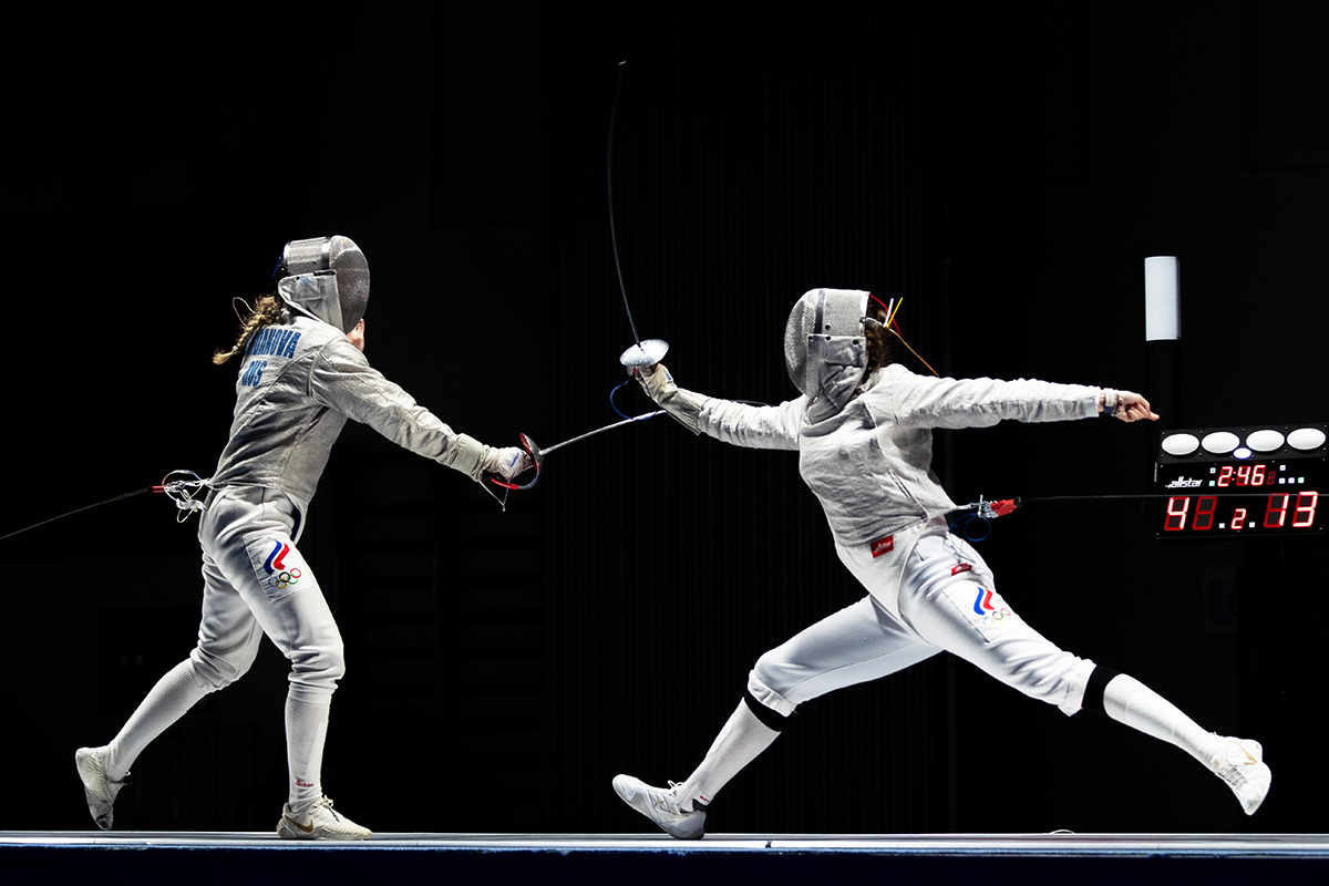 III MDB Oyunları: Azərbaycan qılıncoynadanları iki medal qazanıblar - Fotolar
