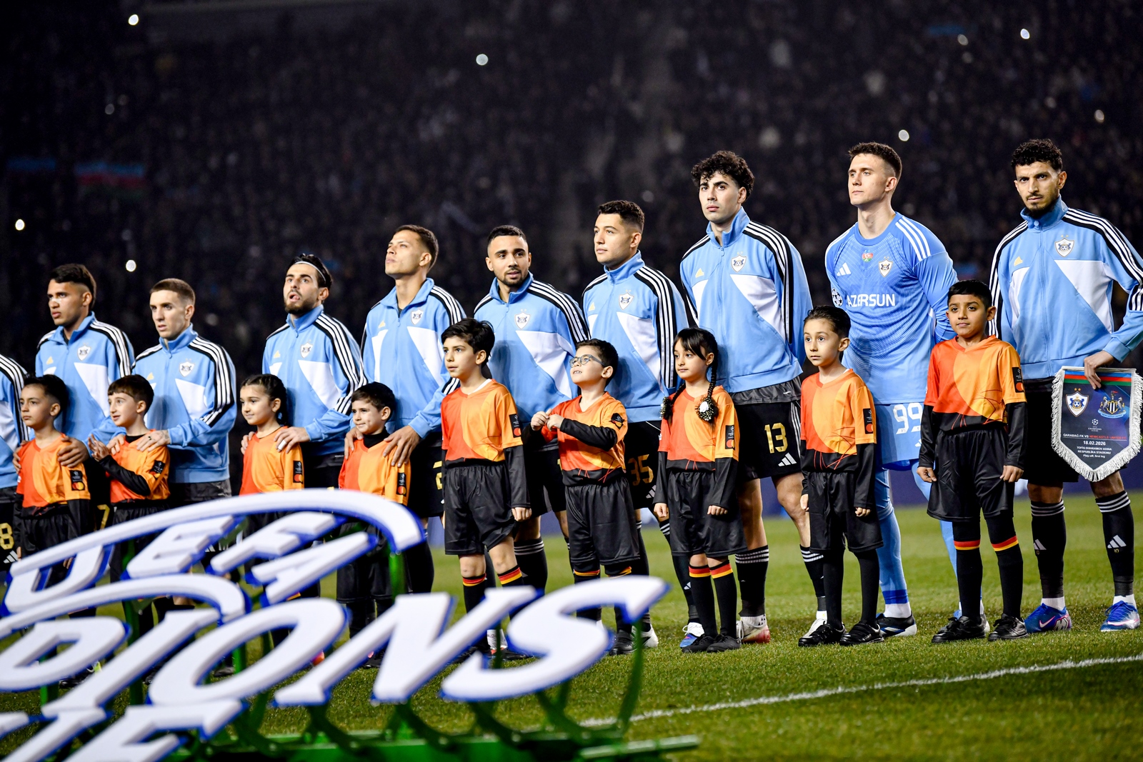 "Qarabağ" ın Çempionlar Liqasının pley-off mərhələsində ilk oyunu - Fotolar