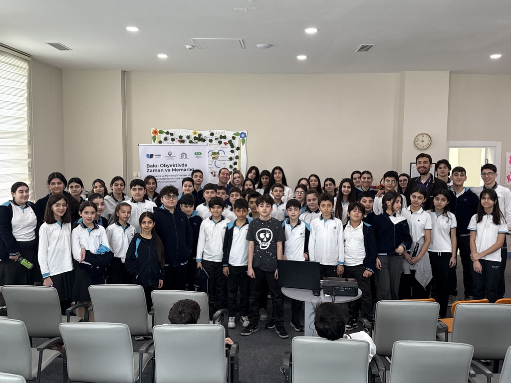 "Bakı: Obyektivdə Zaman və Memarlıq" çərçivəsində təlim keçirildi